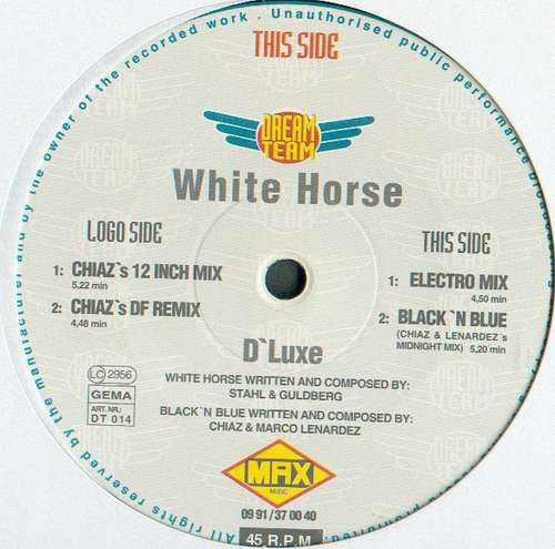 Cover D'Luxe - White Horse (12) Schallplatten Ankauf