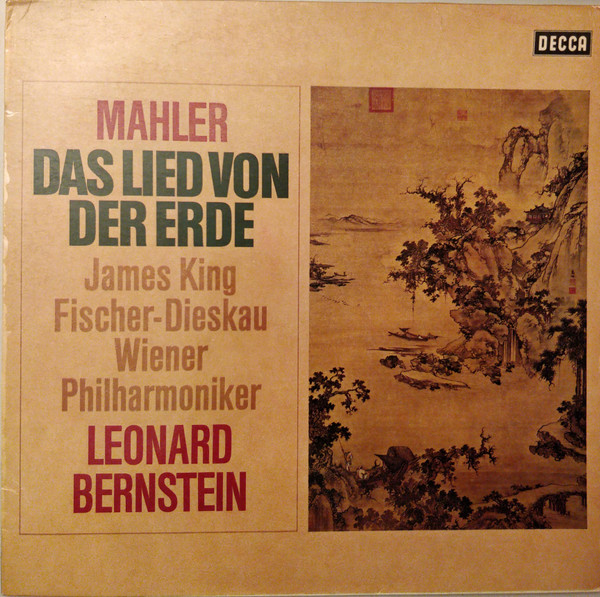 Cover Mahler* - James King (3), Dietrich Fischer-Dieskau, Wiener Philharmoniker, Leonard Bernstein - Das Lied Von Der Erde (LP, Album, Roy) Schallplatten Ankauf