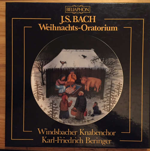 Cover J.S. Bach*, Windsbacher Knabenchor, Karl-Friedrich Beringer - Weihnachts-Oratorium (Box + 3xLP) Schallplatten Ankauf