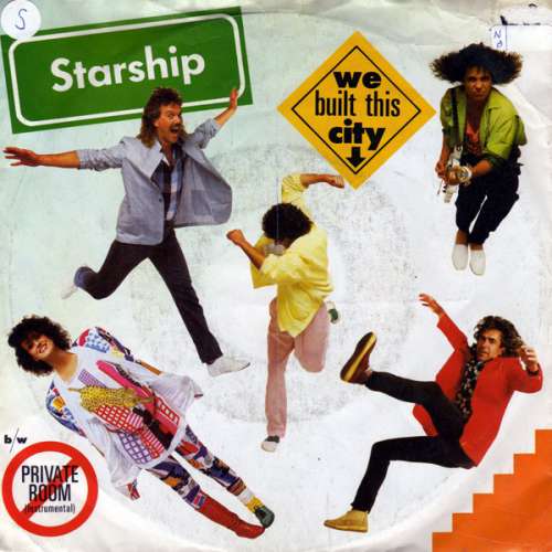 Cover Starship (2) - We Built This City (7, Single, RP) Schallplatten Ankauf