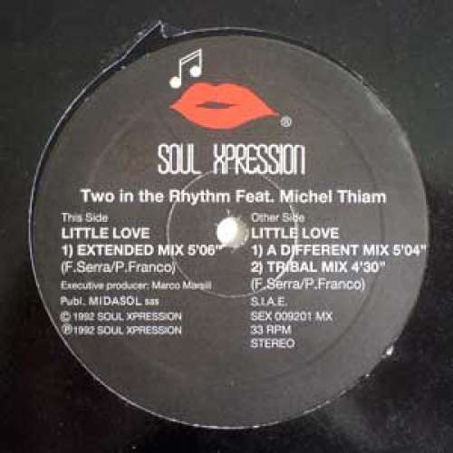 Cover Two In The Rhythm Feat. Michel Thiam - Little Love (12) Schallplatten Ankauf