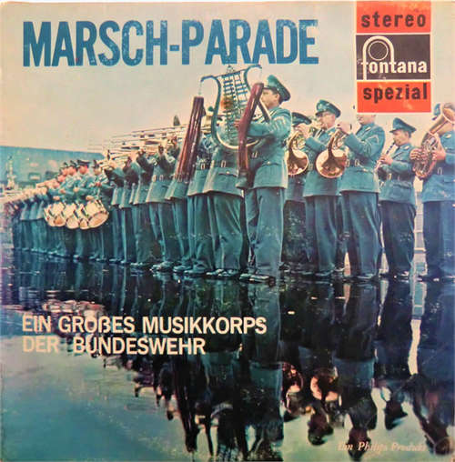 Cover Ein Großes Musikkorps Der Bundeswehr - Marsch-Parade (LP) Schallplatten Ankauf