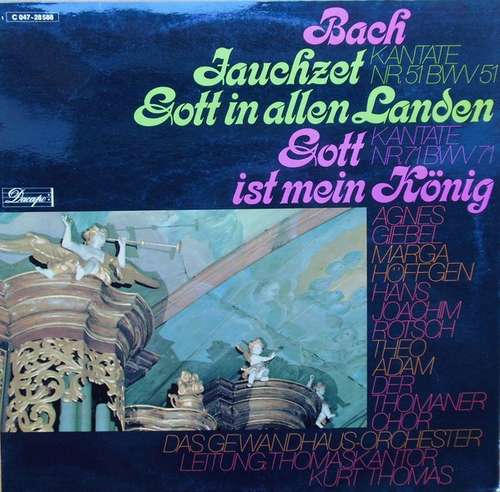 Bild Bach* - Kantate Nr. 51 Jauchzet Gott in Allen Landen / Nr. 71  Gott Ist Mein König  (LP, Album) Schallplatten Ankauf