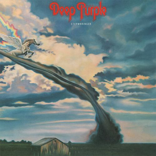 Cover Deep Purple - Stormbringer (LP, Album, San) Schallplatten Ankauf