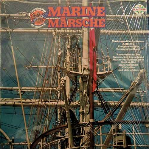Cover Marinemusikkorps Ostsee - Marine Märsche (LP) Schallplatten Ankauf