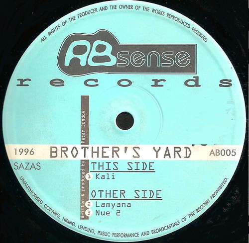 Cover Brother's Yard - Kali (12) Schallplatten Ankauf