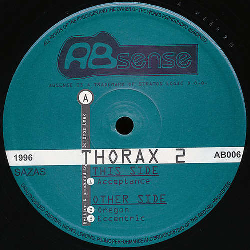 Cover Thorax - Thorax 2 (12) Schallplatten Ankauf