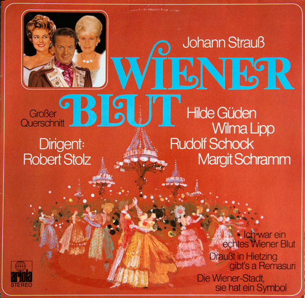 Cover Hilde Güden, Wilma Lipp, Rudolf Schock, Margit Schramm - Wiener Blut - Grosser Querschnitt (LP) Schallplatten Ankauf