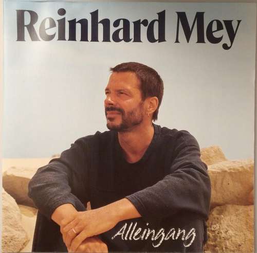 Cover Reinhard Mey - Alleingang (LP, Album, Blu) Schallplatten Ankauf