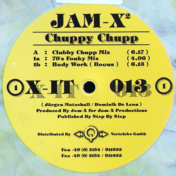 Cover Jam-X²* - Chuppy Chupp (12, Yel) Schallplatten Ankauf