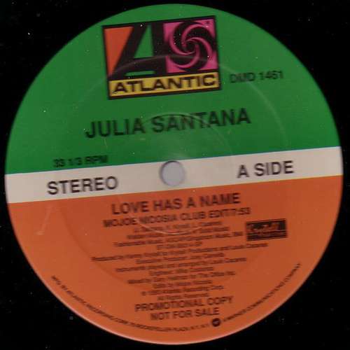 Cover Julia Santana - Love Has A Name (12, Promo) Schallplatten Ankauf