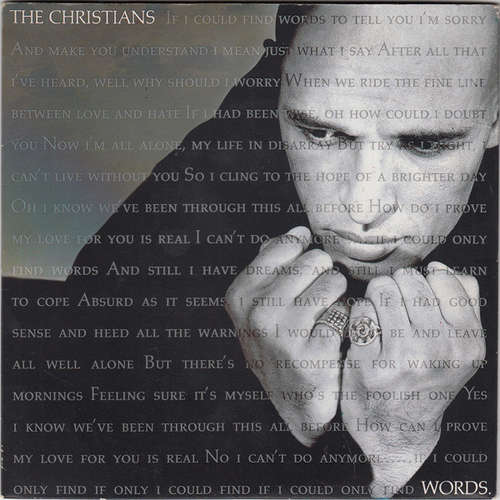 Bild The Christians - Words (7, Single) Schallplatten Ankauf