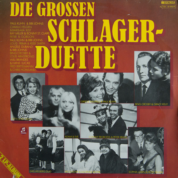 Cover Various - Die Grossen Schlager Duette (2xLP, Comp) Schallplatten Ankauf
