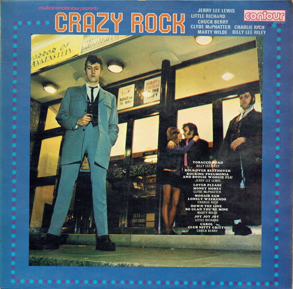 Cover Various - Crazy Rock (LP, Comp) Schallplatten Ankauf