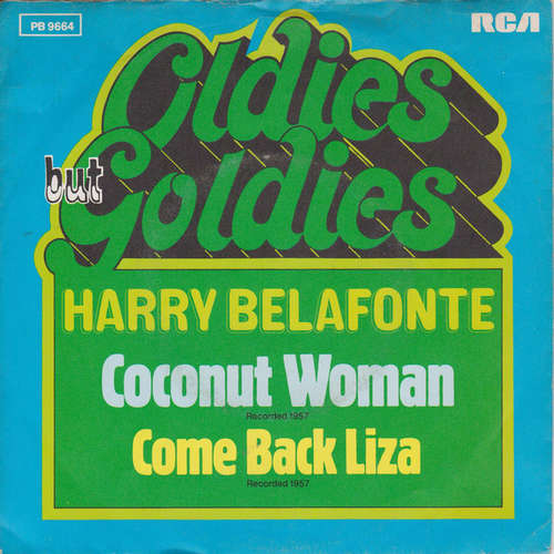 Cover Harry Belafonte - Coconut Woman / Come Back Liza (7, Single) Schallplatten Ankauf