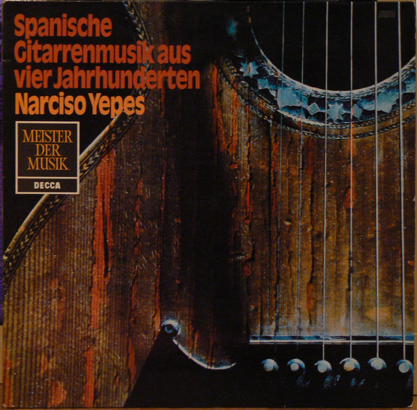 Cover Narciso Yepes - Spanische Gitarrenmusik Aus Vier Jahrhunderten (LP, Album) Schallplatten Ankauf