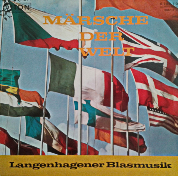 Cover Langenhagener Blasmusik* - Märsche Der Welt (LP) Schallplatten Ankauf