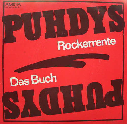 Cover Puhdys - Rockerrente / Das Buch (7, Single) Schallplatten Ankauf