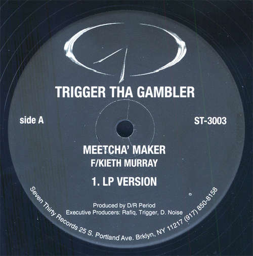 Cover Trigger Tha Gambler - Meetcha' Maker (12) Schallplatten Ankauf