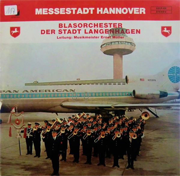Cover Blasorchester Der Stadt Langenhagen* - Messestadt Hannover (LP) Schallplatten Ankauf