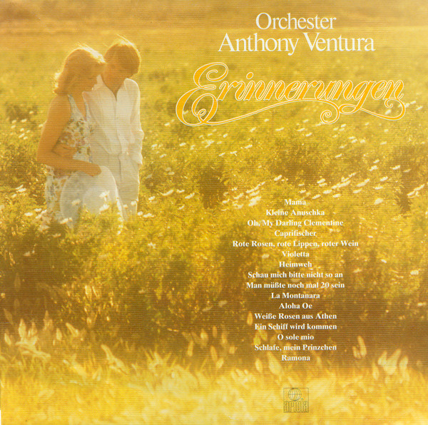 Cover Orchester Anthony Ventura - Erinnerungen (LP, Album, Club) Schallplatten Ankauf