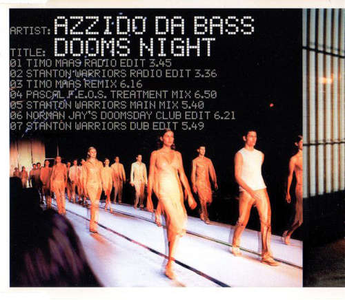 Cover Azzido Da Bass - Dooms Night (CD, Maxi) Schallplatten Ankauf