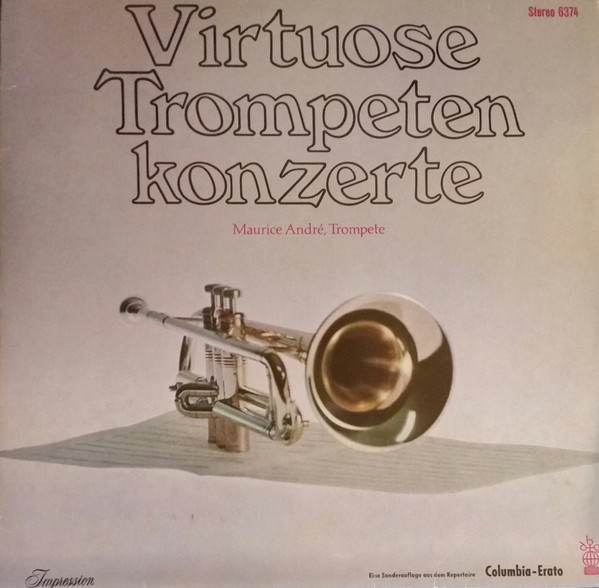 Cover Maurice André / Vivaldi*, Albinoni*, Tartini*, Gottfried Heinrich Stölzel - Virtuose Trompeten Konzerte (LP, Comp) Schallplatten Ankauf