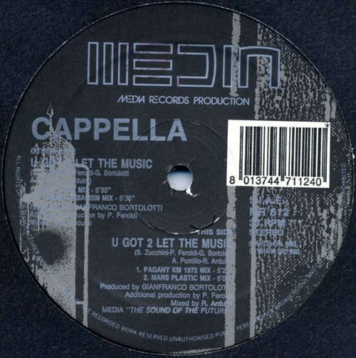 Cover Cappella - U Got 2 Let The Music (12) Schallplatten Ankauf