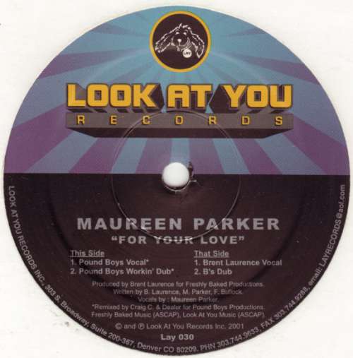 Cover Maureen Parker - For Your Love (12) Schallplatten Ankauf