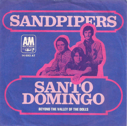 Cover The Sandpipers - Santo Domingo (7, Single) Schallplatten Ankauf