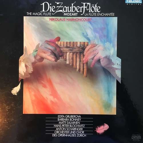 Cover Mozart* - Bonney*, Blochwitz*, Gruberova*, Nikolaus Harnoncourt - Die Zauberflöte (2xLP) Schallplatten Ankauf
