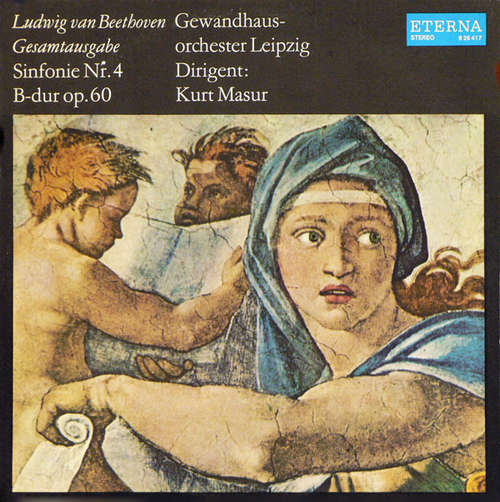 Bild Ludwig van Beethoven - Gewandhausorchester Leipzig , Dirigent: Kurt Masur - Sinfonie Nr. 4 B-Dur Op. 60 (LP) Schallplatten Ankauf