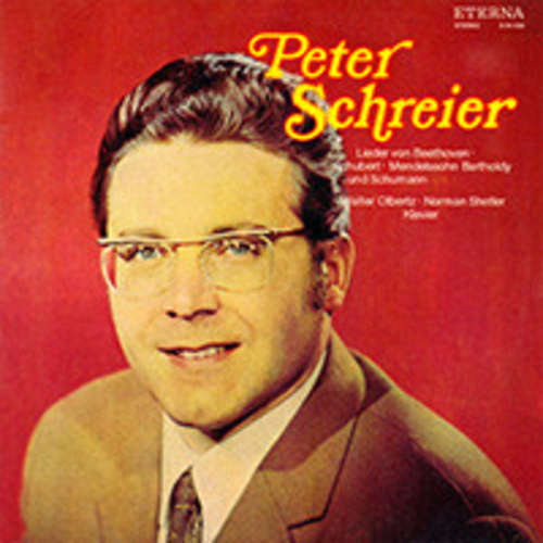 Cover Peter Schreier, Beethoven*, Schubert*, Mendelssohn Bartholdy* ,  Schumann* - Lieder Von Beethoven, Schubert, Mendelssohn Bartholdy Und Schumann (LP) Schallplatten Ankauf