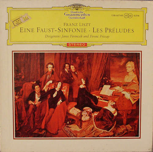 Cover Franz Liszt, Janos Ferencsik*, Ferenc Fricsay - Eine Faust-Sinfonie • Les Préludes (2xLP + Box) Schallplatten Ankauf