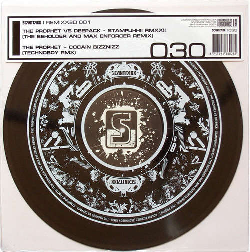 Cover The Prophet vs. Deepack / The Prophet - Remixx3d 001 (12) Schallplatten Ankauf