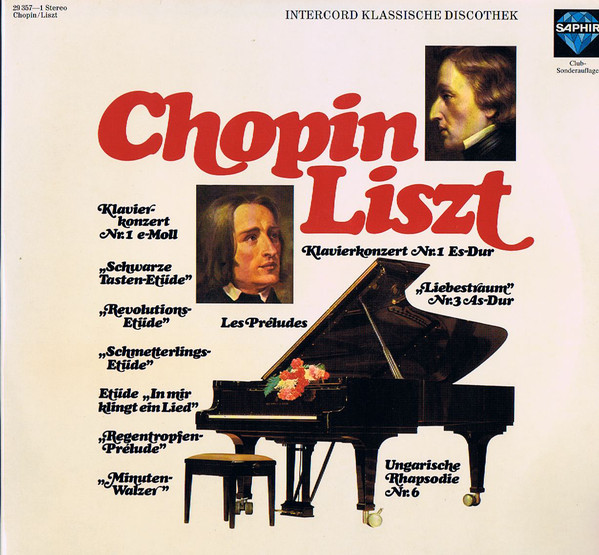 Cover Frédéric Chopin, Franz Liszt - Chopin / Liszt (2xLP, Club) Schallplatten Ankauf