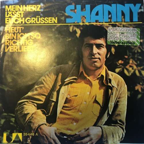 Cover Shanny (3) - Mein Herz Läßt Euch Grüßen / Heut' Bin Ich So Richtig Verliebt (7) Schallplatten Ankauf