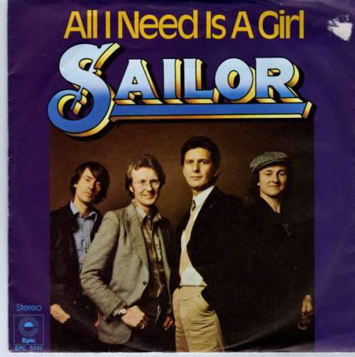 Cover Sailor - All I Need Is A Girl (7, Single) Schallplatten Ankauf