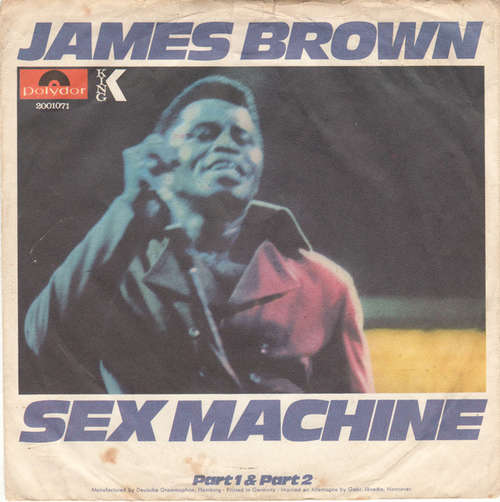 Cover James Brown - Sex Machine Part 1 & Part 2 (7) Schallplatten Ankauf