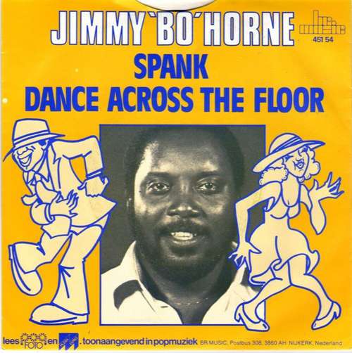 Cover Jimmy 'Bo' Horne* - Spank / Dance Across The Floor (7) Schallplatten Ankauf