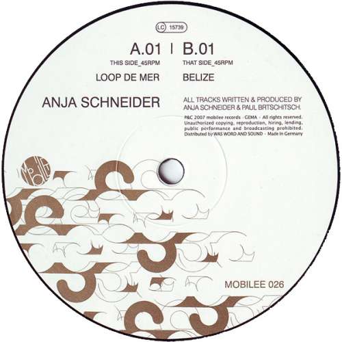 Cover Anja Schneider - Loop De Mer (12) Schallplatten Ankauf