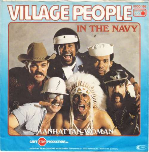 Cover Village People - In The Navy (7, Single) Schallplatten Ankauf