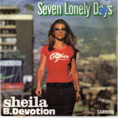 Cover Sheila B. Devotion* - Seven Lonely Days (7, Single) Schallplatten Ankauf
