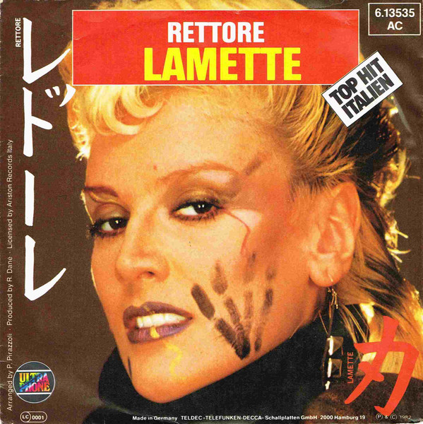 Cover Rettore - Lamette (7, Single) Schallplatten Ankauf