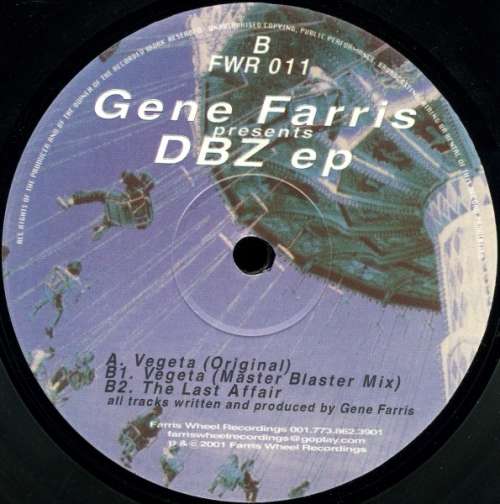 Cover Gene Farris - DBZ EP (12, EP) Schallplatten Ankauf
