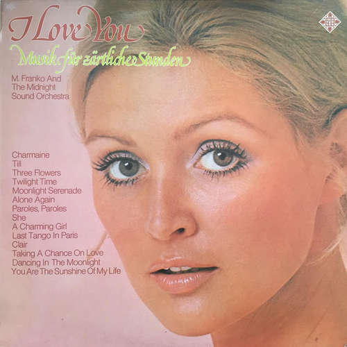 Cover Mladen Franko And The Midnight Sound Orchestra - I Love You (LP) Schallplatten Ankauf
