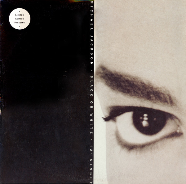 Cover Michael Jackson - Black Or White (12, Single, Ltd) Schallplatten Ankauf