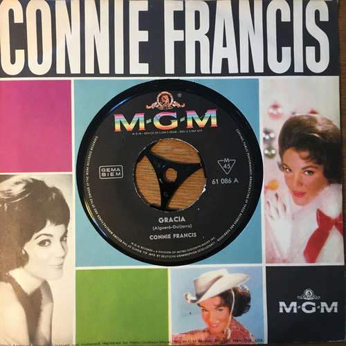 Cover Connie Francis - Gracia (7, Single) Schallplatten Ankauf