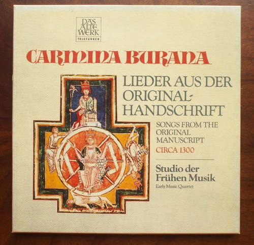 Cover Studio Der Frühen Musik - Carmina Burana (Lieder Aus Der Original-Handschrift) (2xLP + Box, Comp) Schallplatten Ankauf