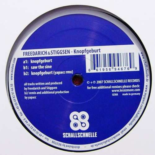 Cover Freedarich & Stiggsen - Knopfgeburt (12) Schallplatten Ankauf